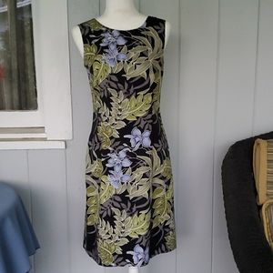 Tommy Bahama silk sleeveless sheath dress
